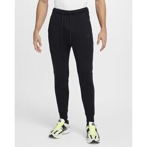 Nike Tech Fleece Triple Black Men's Size Large Jogger Pants HV0959 010